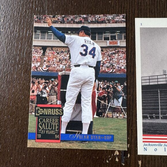 Nolan Ryan 12 Card Lot NM With Pacific Bloody Lip Real Gamer #92 & 1984 Topps - Picture 7 of 13